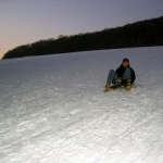 Rodeln am Kahlenberg